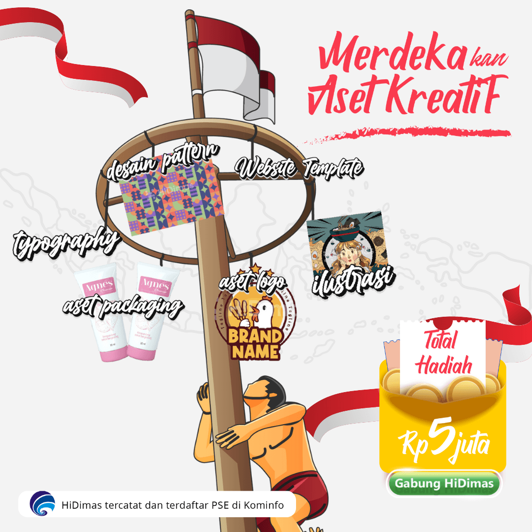 Merdeka Kan Aset Kreatif Indonesia!