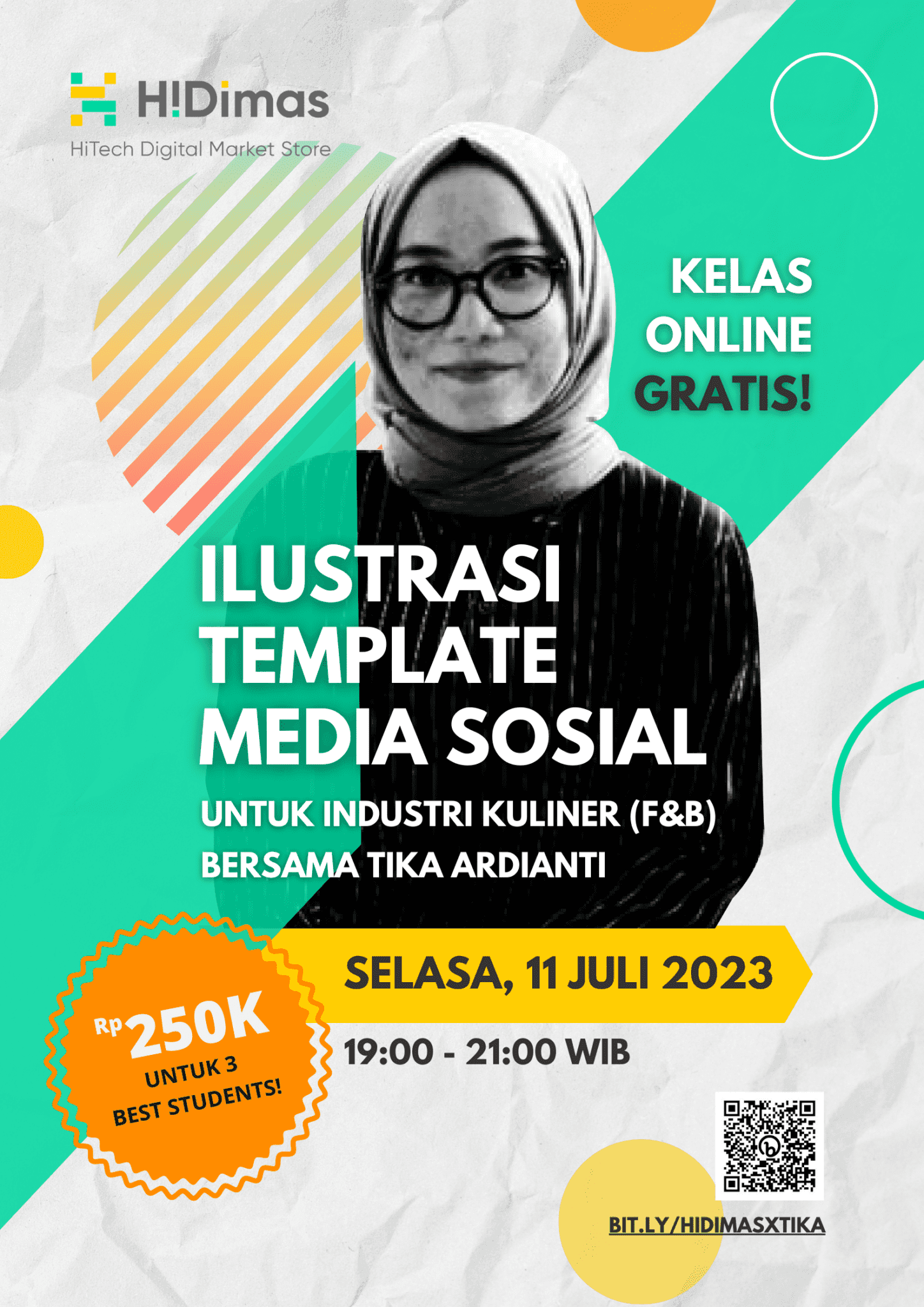 Yuk Upgrade Skill Ilustrasi di Kelas Gratis HiDimas dan Dapetin Pasif Income Langsung Cus!